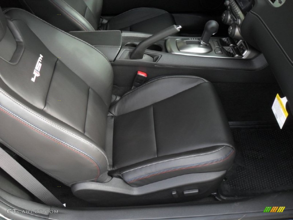 Jet Black Interior 2012 Chevrolet Camaro SS 45th Anniversary Edition Coupe Photo #55652605