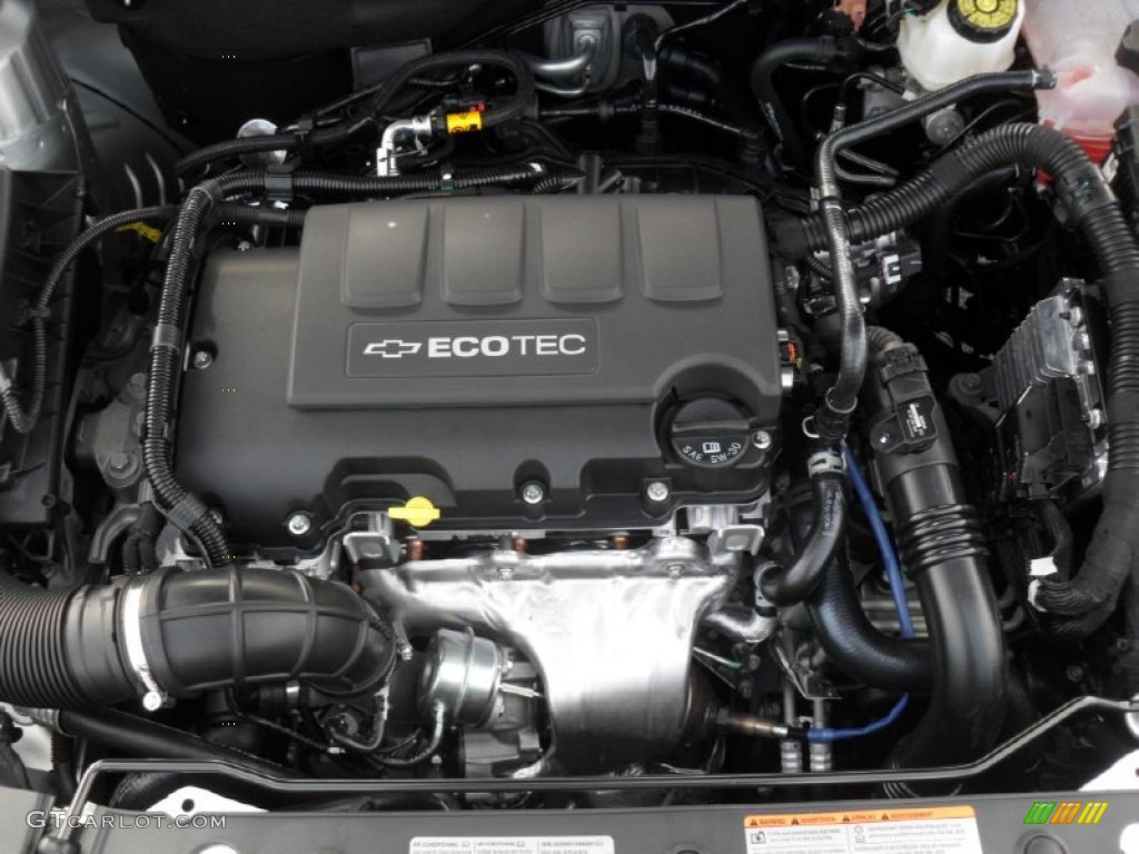 2012 Chevrolet Cruze LT 1.4 Liter DI Turbocharged DOHC 16-Valve VVT 4 Cylinder Engine Photo #55652783
