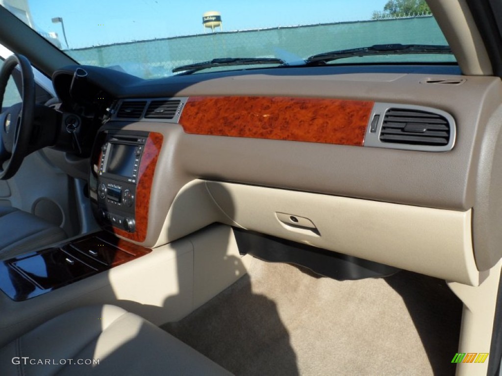 2009 Tahoe LTZ - White Diamond Tricoat / Light Cashmere photo #24