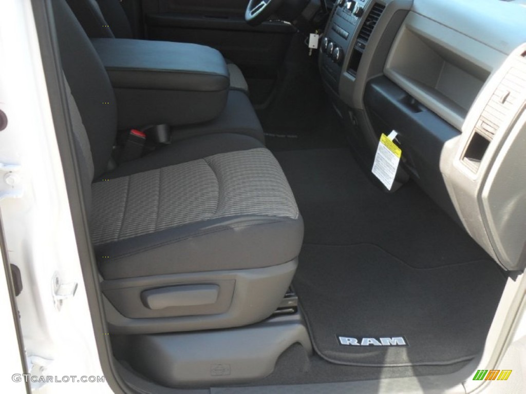 Dark Slate Gray/Medium Graystone Interior 2012 Dodge Ram 1500 Express Quad Cab Photo #55653350