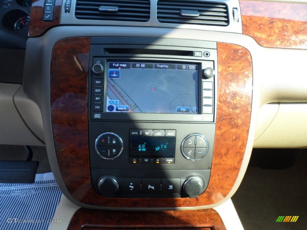 2009 Tahoe LTZ - White Diamond Tricoat / Light Cashmere photo #40