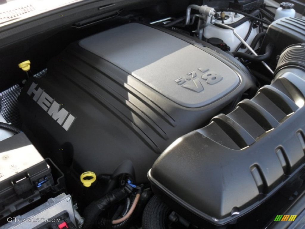 2012 Jeep Grand Cherokee Overland 4x4 5.7 Liter HEMI MDS OHV 16-Valve VVT V8 Engine Photo #55653689