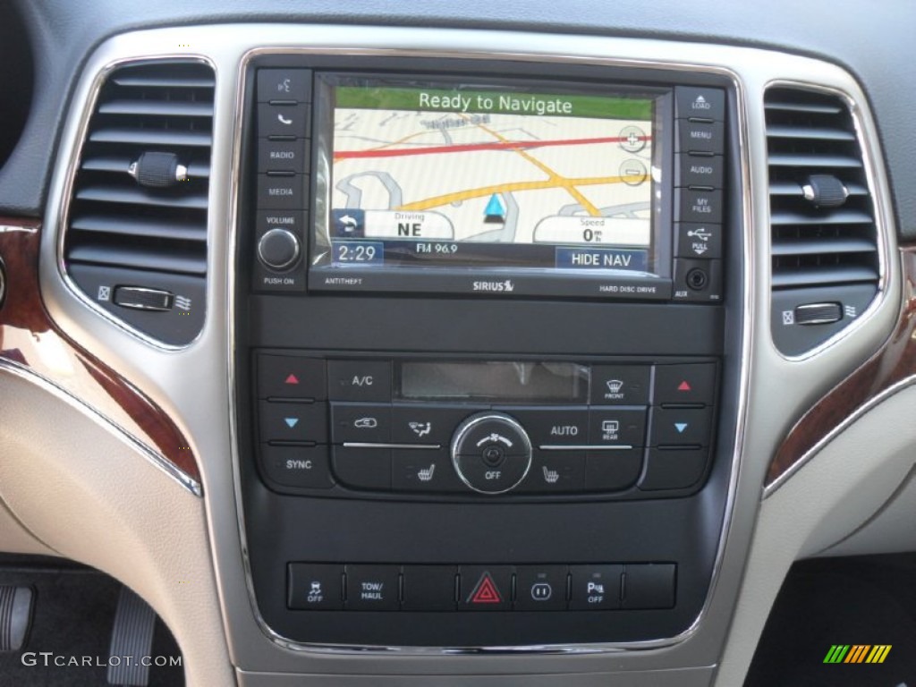 2012 Jeep Grand Cherokee Limited 4x4 Controls Photo #55654094