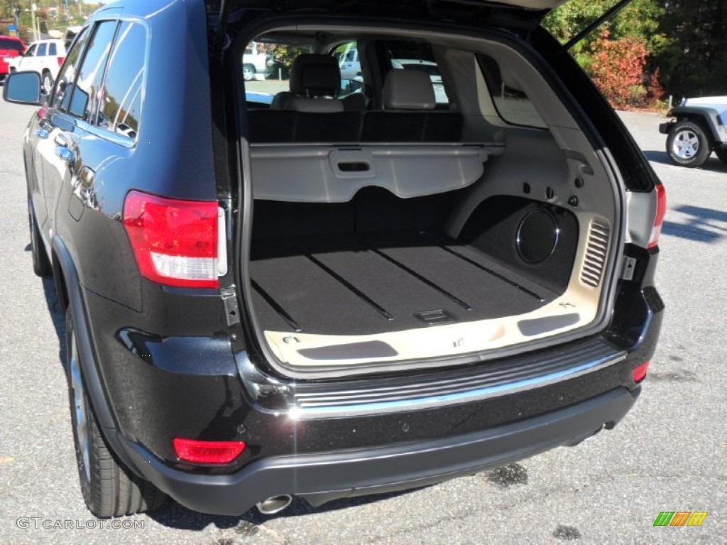 2012 Jeep Grand Cherokee Limited 4x4 Trunk Photo #55654139