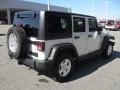 2012 Bright White Jeep Wrangler Unlimited Sport S 4x4  photo #4