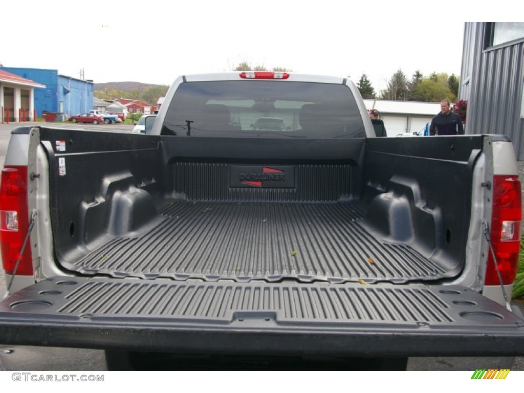 2008 Silverado 3500HD LT Extended Cab 4x4 - Silver Birch Metallic / Ebony photo #18