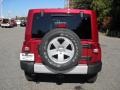 2012 Deep Cherry Red Crystal Pearl Jeep Wrangler Unlimited Sahara 4x4  photo #3