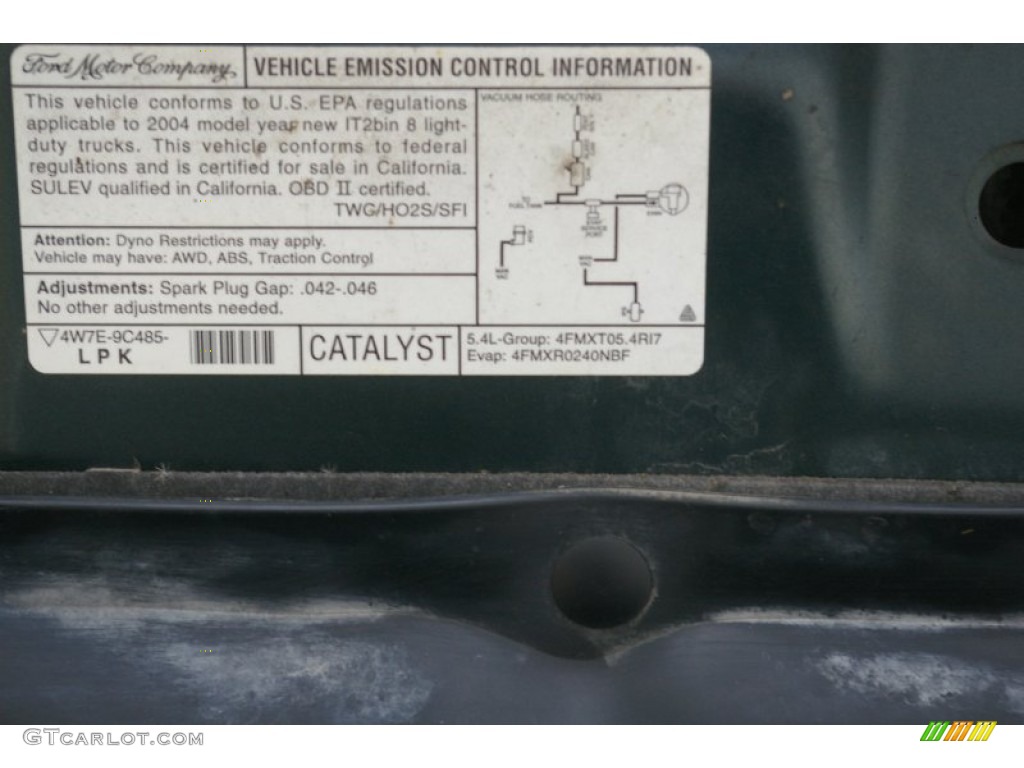 2004 F150 XLT SuperCab 4x4 - Aspen Green Metallic / Tan photo #16