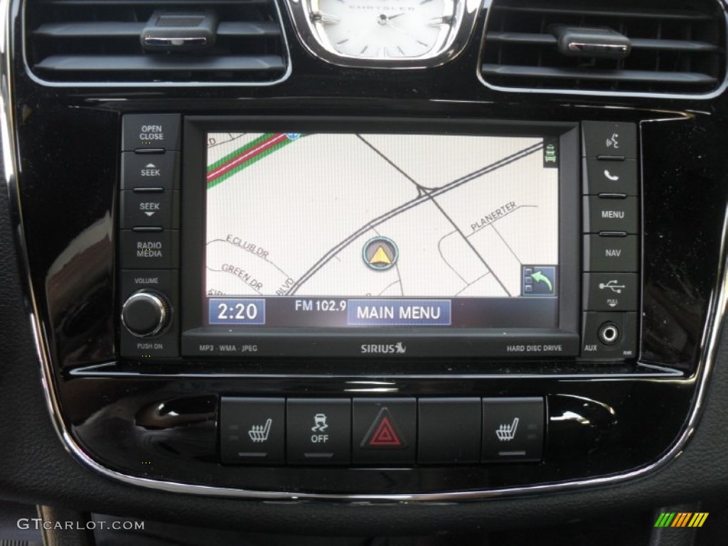 2012 Chrysler 200 Limited Sedan Navigation Photo #55654692