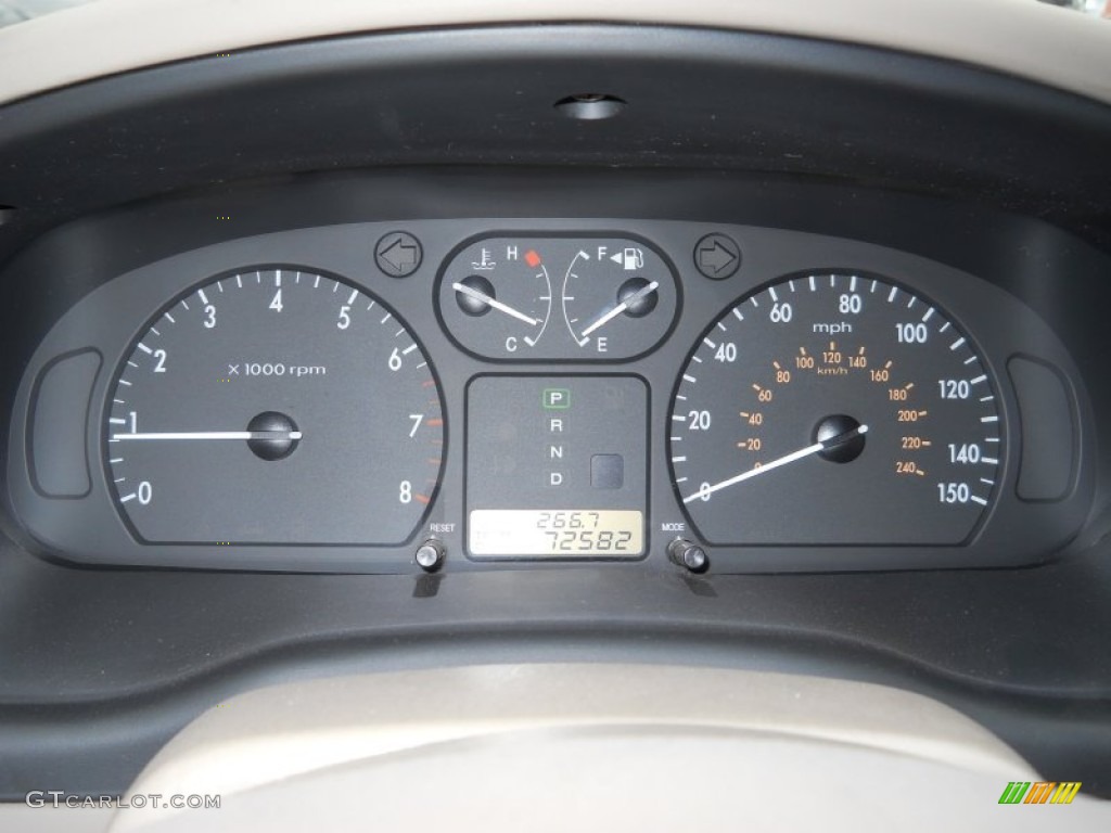 2004 Kia Optima EX V6 Gauges Photo #55655885