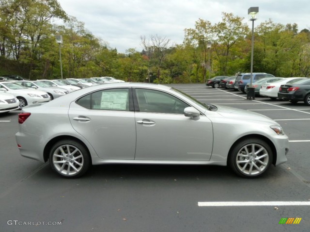 Tungsten Silver Pearl 2012 Lexus IS 250 AWD Exterior Photo #55656902