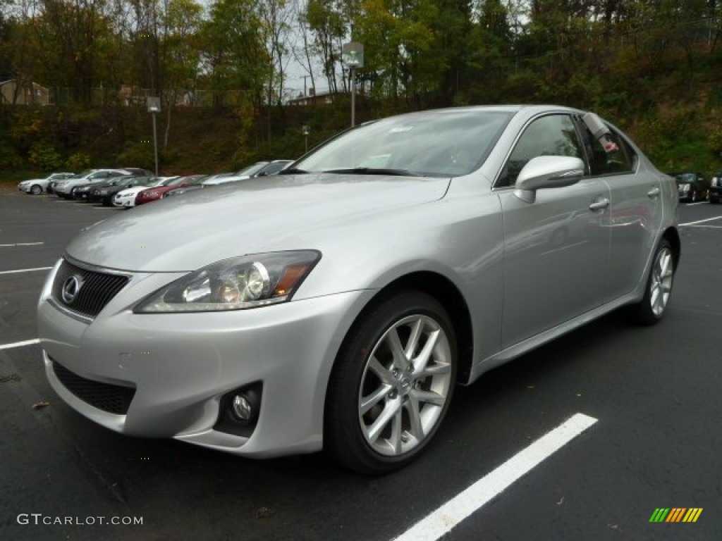 Tungsten Silver Pearl 2012 Lexus IS 250 AWD Exterior Photo #55656920