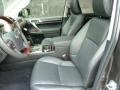 Black/Auburn Bubinga Interior Photo for 2012 Lexus GX #55657055