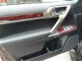 2012 Lexus GX Black/Auburn Bubinga Interior Door Panel Photo