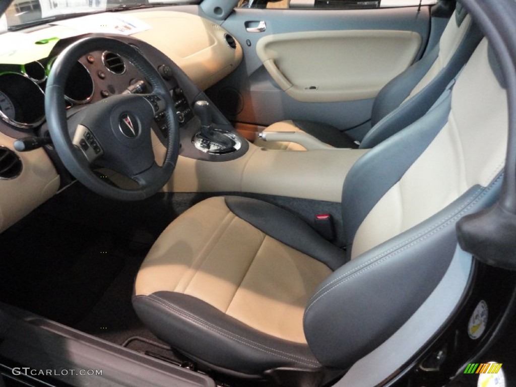 Steel/Sand Interior 2007 Pontiac Solstice Roadster Photo #55657280