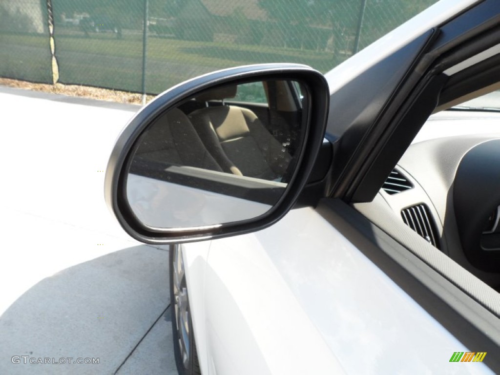 2012 Elantra GLS Touring - Polar White / Beige photo #13