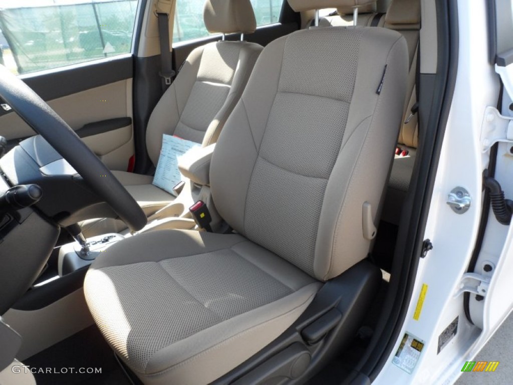 Beige Interior 2012 Hyundai Elantra GLS Touring Photo #55658816