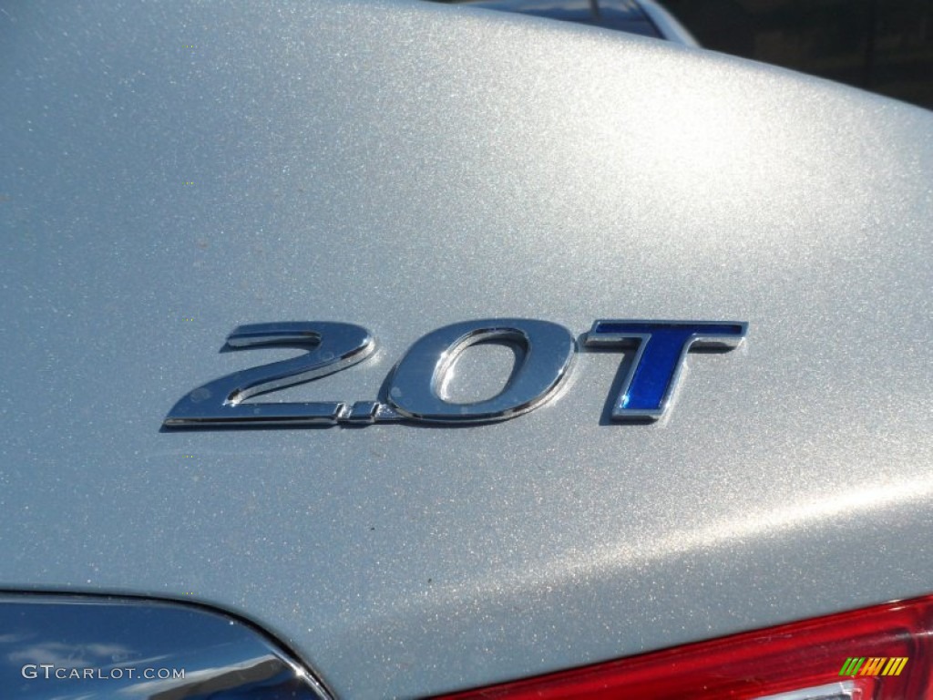 2012 Sonata Limited 2.0T - Iridescent Silver Blue Pearl / Gray photo #16