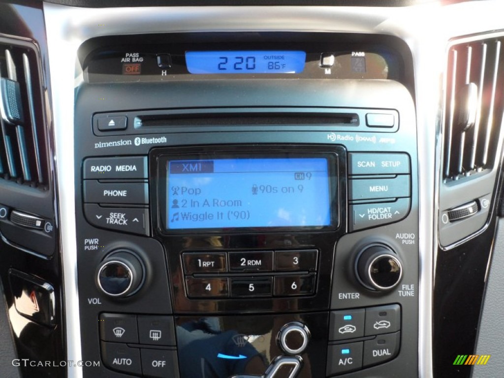 2012 Hyundai Sonata Limited 2.0T Audio System Photo #55659502