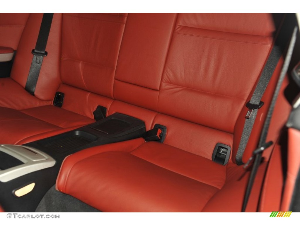 Coral Red/Black Interior 2007 BMW 3 Series 335i Coupe Photo #55660056