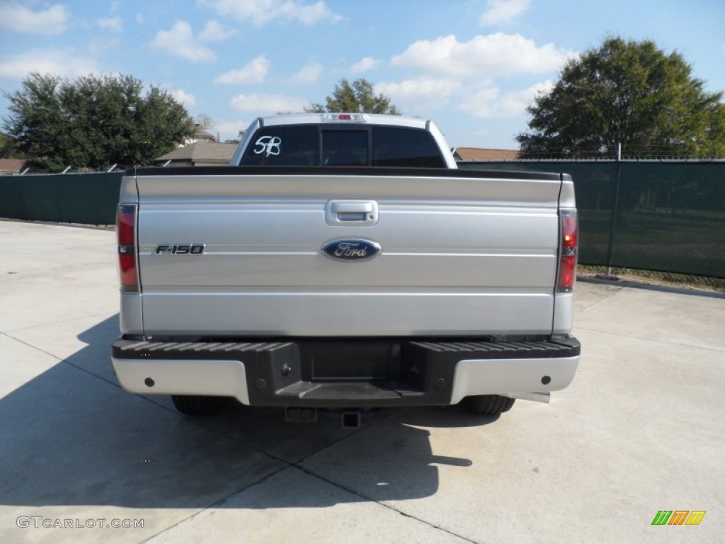 2011 F150 FX2 SuperCab - Ingot Silver Metallic / Black photo #4