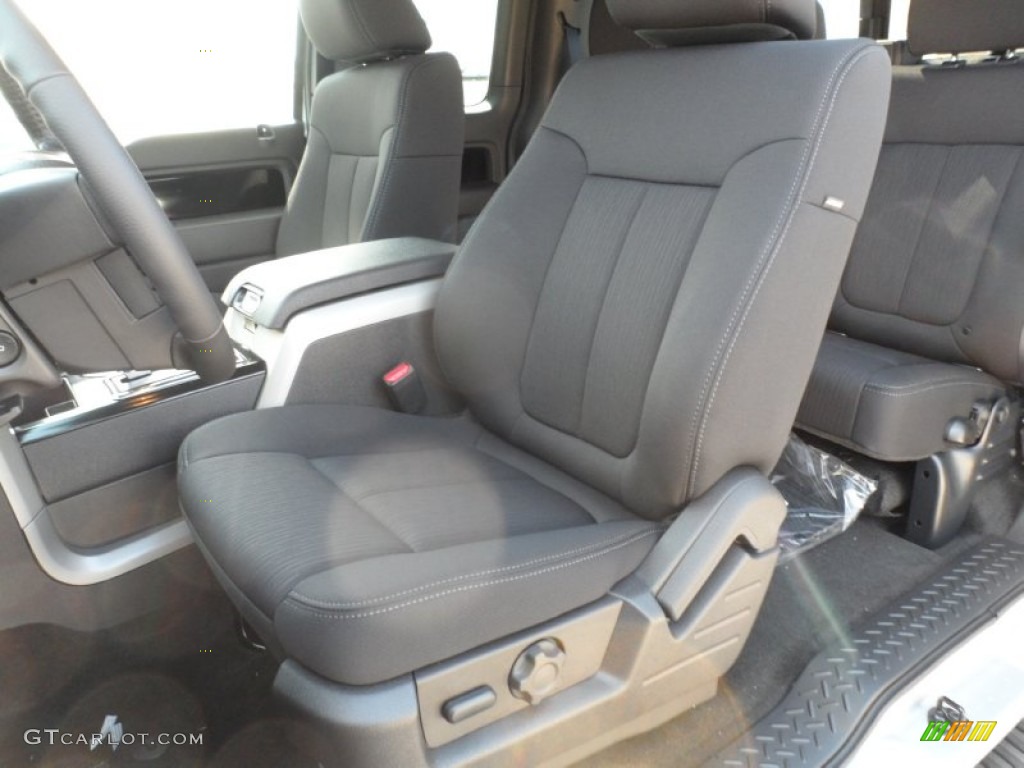 Black Interior 2011 Ford F150 FX2 SuperCab Photo #55660771
