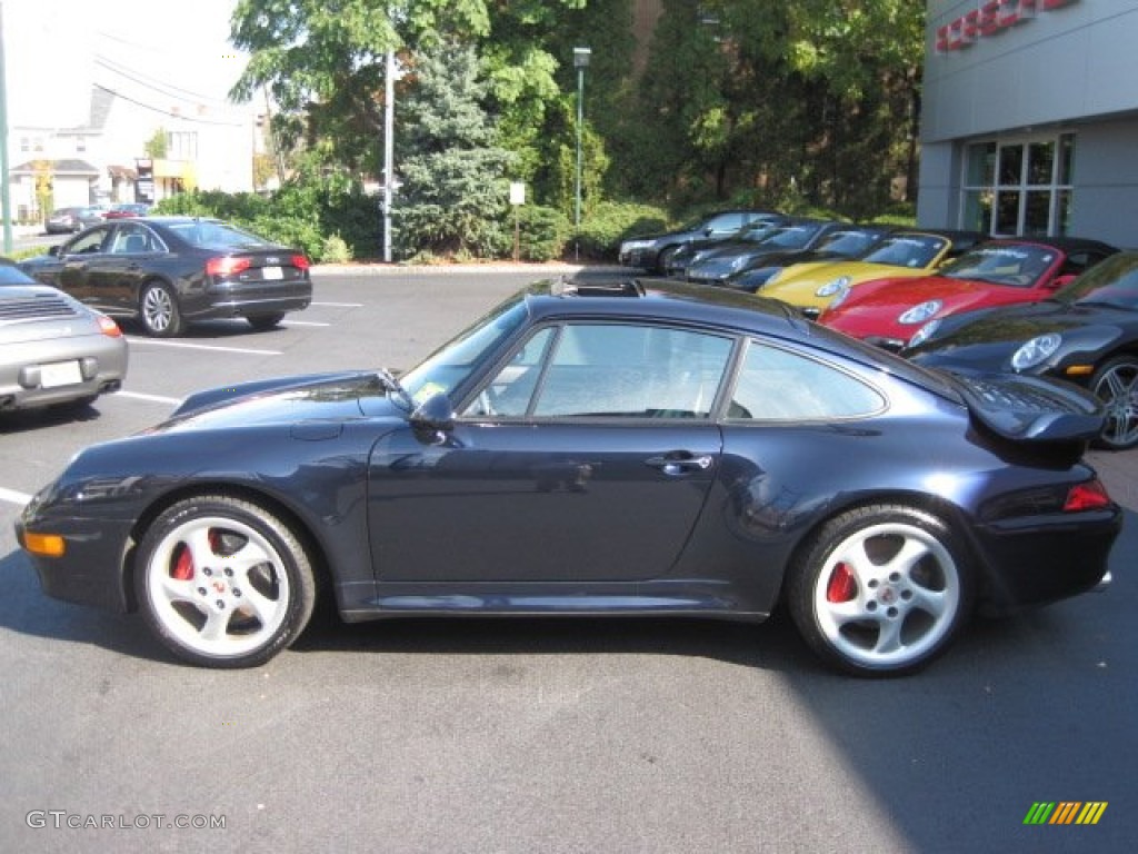 Midnight Blue Metallic 1996 Porsche 911 Carrera 4S Exterior Photo #55663147
