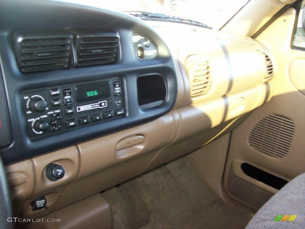 2000 Ram 1500 SLT Regular Cab 4x4 - Forest Green Pearlcoat / Camel/Tan photo #10
