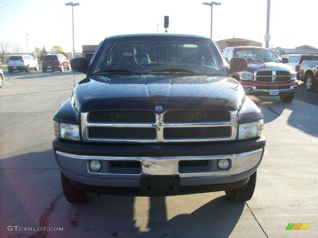 2000 Ram 1500 SLT Regular Cab 4x4 - Forest Green Pearlcoat / Camel/Tan photo #14