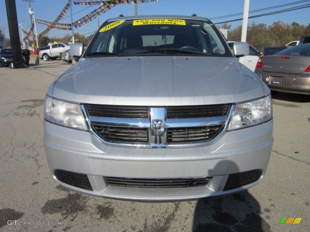 2009 Journey SXT - Bright Silver Metallic / Dark Slate Gray/Light Graystone photo #8