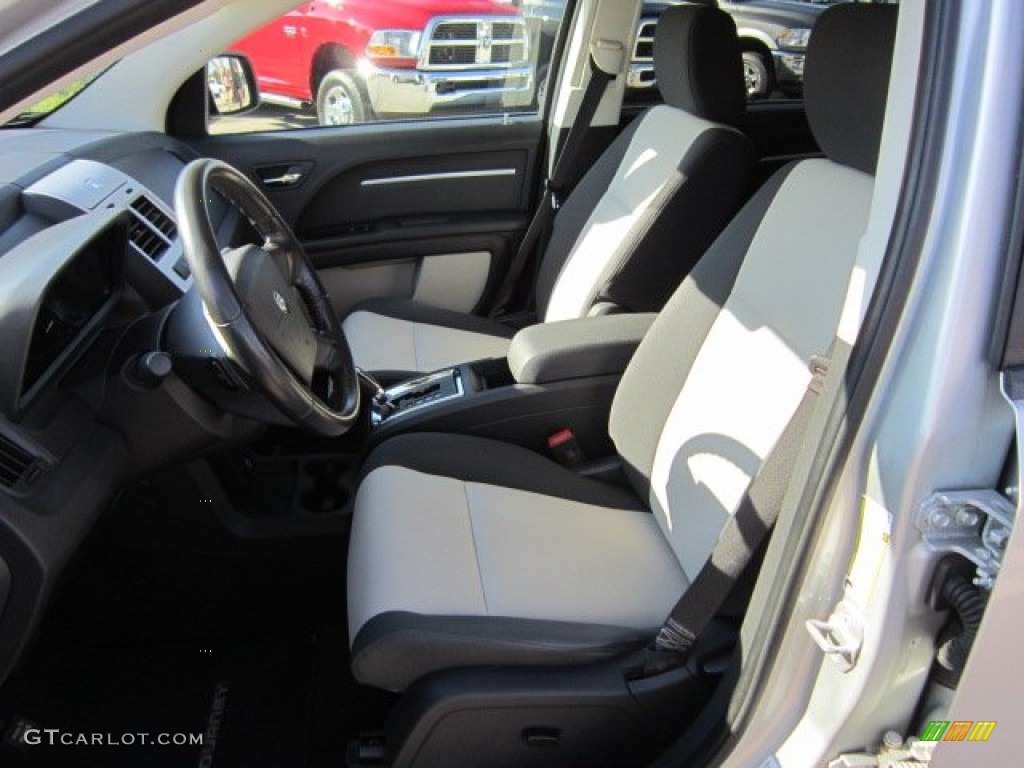 2009 Journey SXT - Bright Silver Metallic / Dark Slate Gray/Light Graystone photo #10