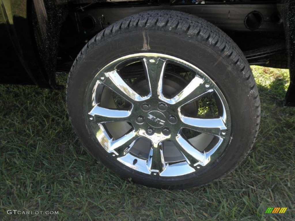 2012 Sierra 1500 SLE Crew Cab - Onyx Black / Ebony photo #12