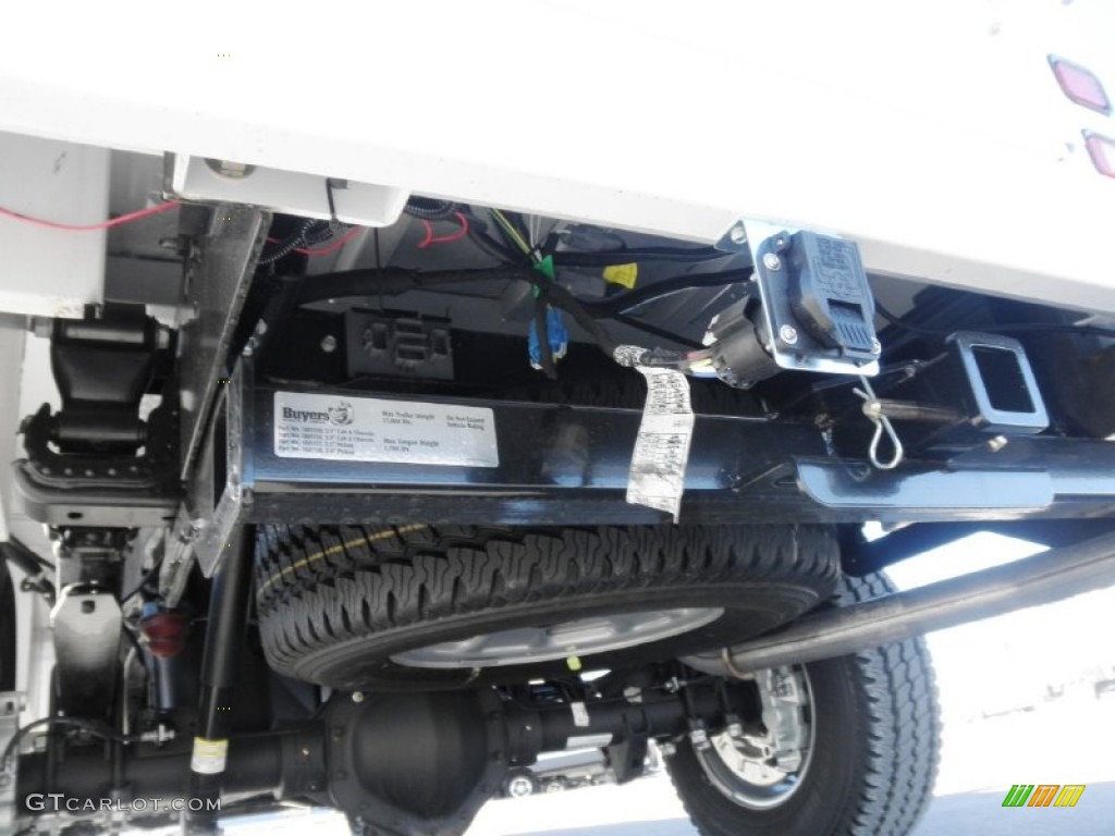 2012 GMC Sierra 2500HD Regular Cab Utility Truck Undercarriage Photo #55664980