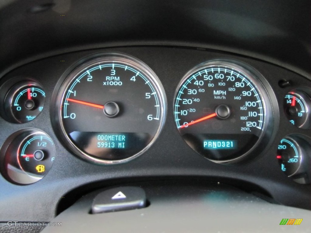 2008 Chevrolet Tahoe LTZ 4x4 Gauges Photo #55664995