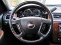 Ebony 2008 Chevrolet Tahoe LTZ 4x4 Steering Wheel