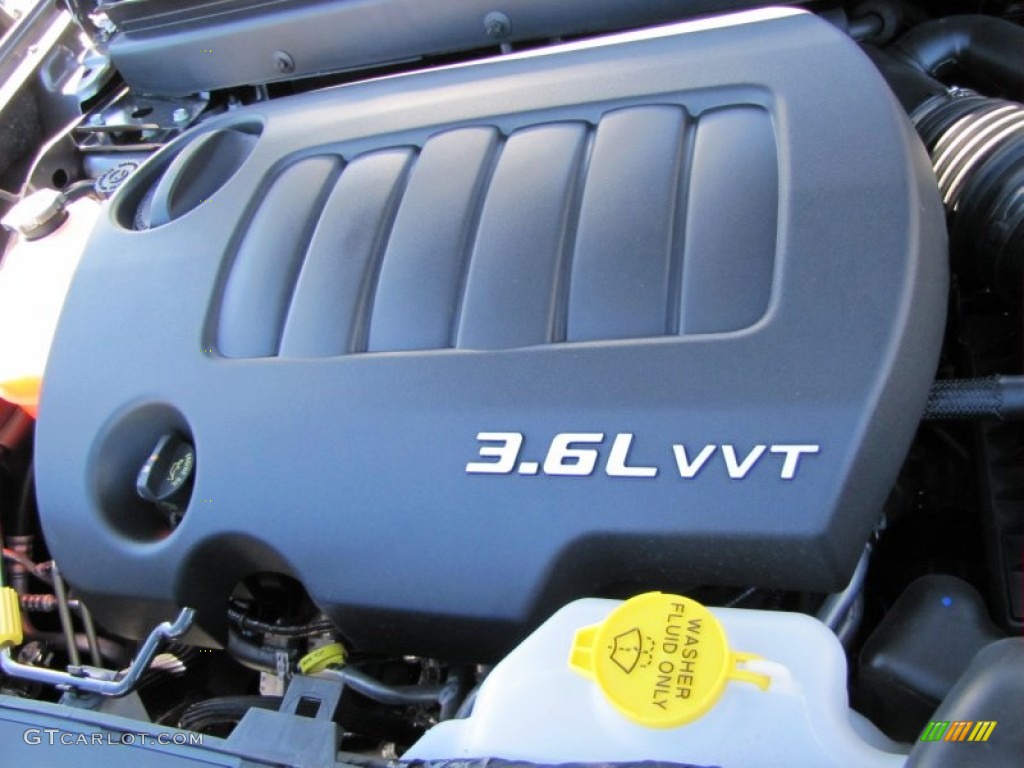 2012 Dodge Journey Crew 3.6 Liter DOHC 24-Valve VVT Pentastar V6 Engine Photo #55666228