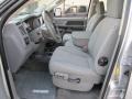2007 Bright Silver Metallic Dodge Ram 3500 Big Horn Quad Cab 4x4 Dually  photo #3