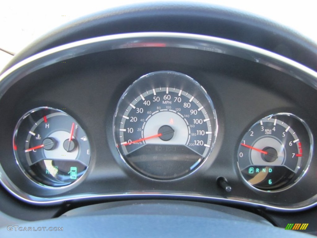 2012 Chrysler 200 Touring Sedan Gauges Photo #55666662
