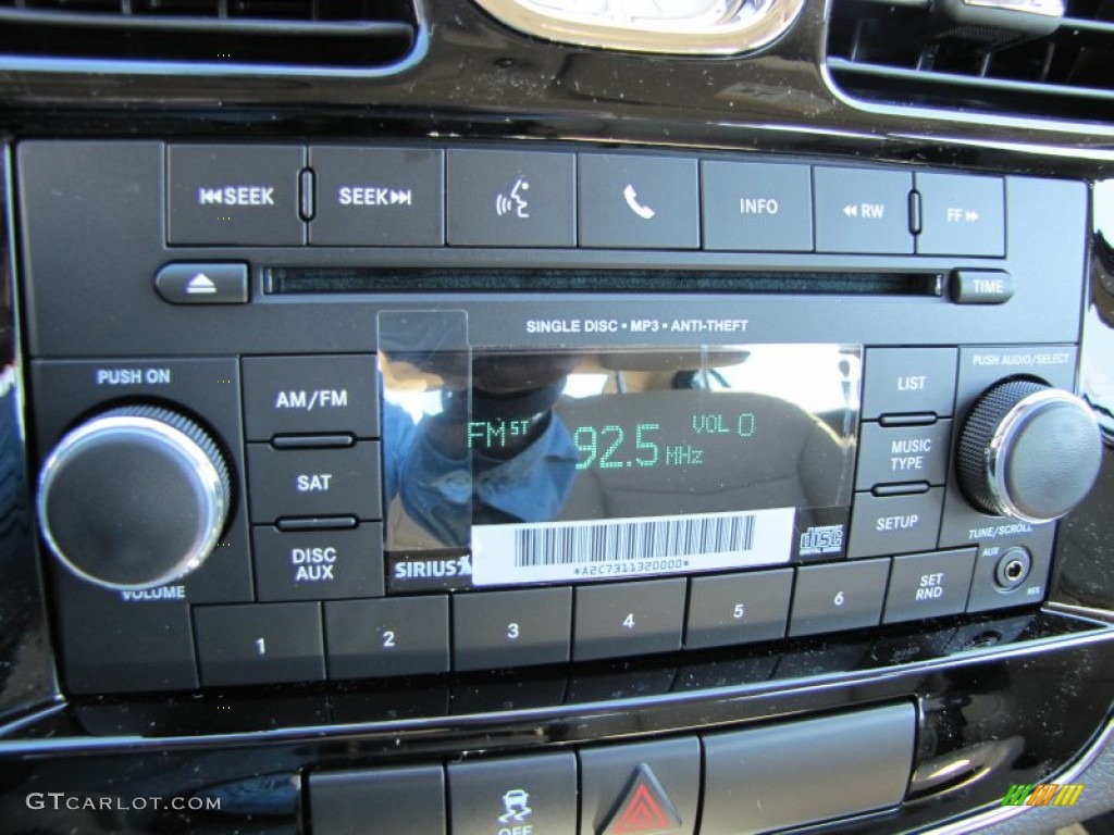 2012 Chrysler 200 Touring Sedan Audio System Photo #55666675