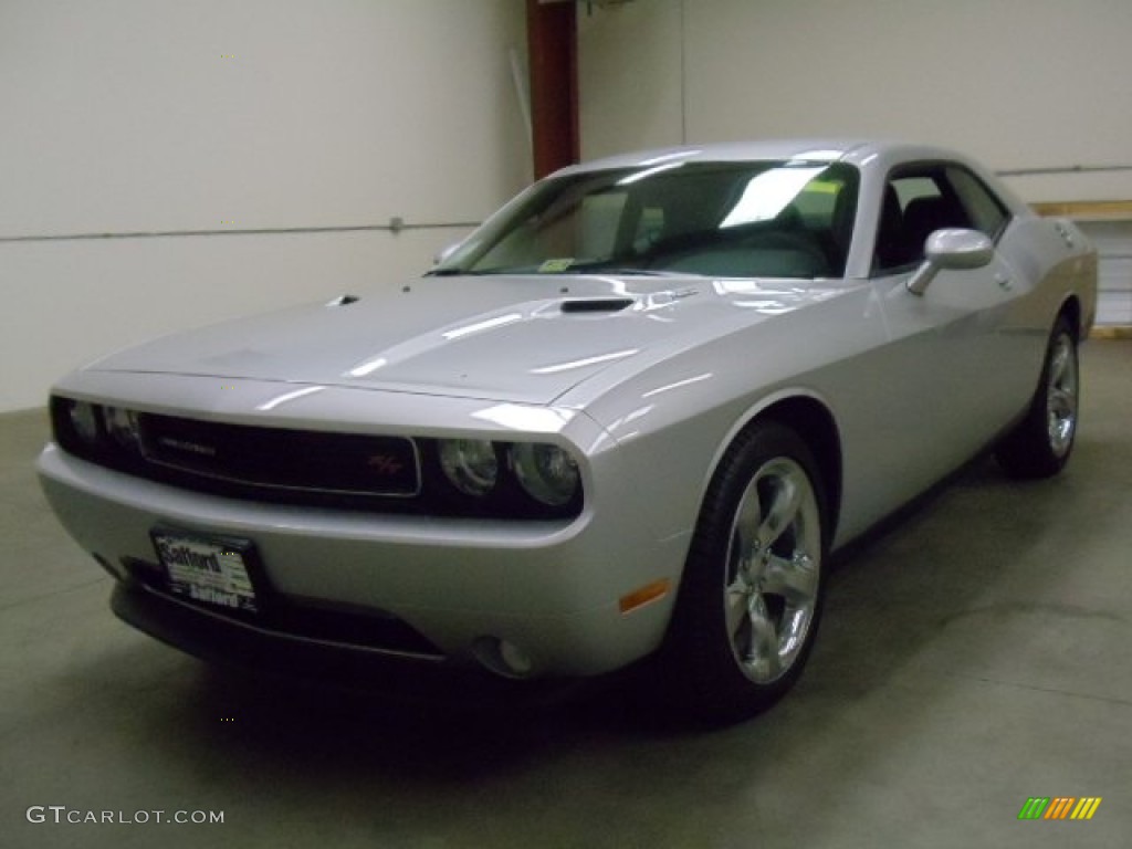 2012 Challenger R/T - Bright Silver Metallic / Dark Slate Gray photo #1