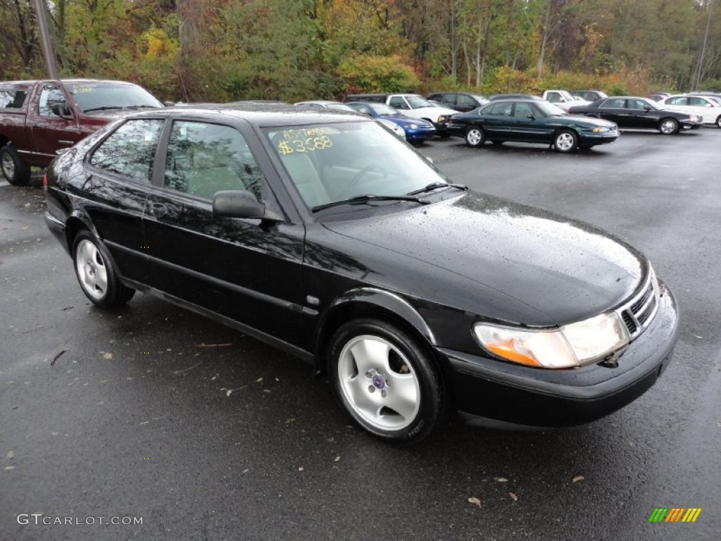 Black 1998 Saab 900 S Turbo Coupe Exterior Photo #55668181