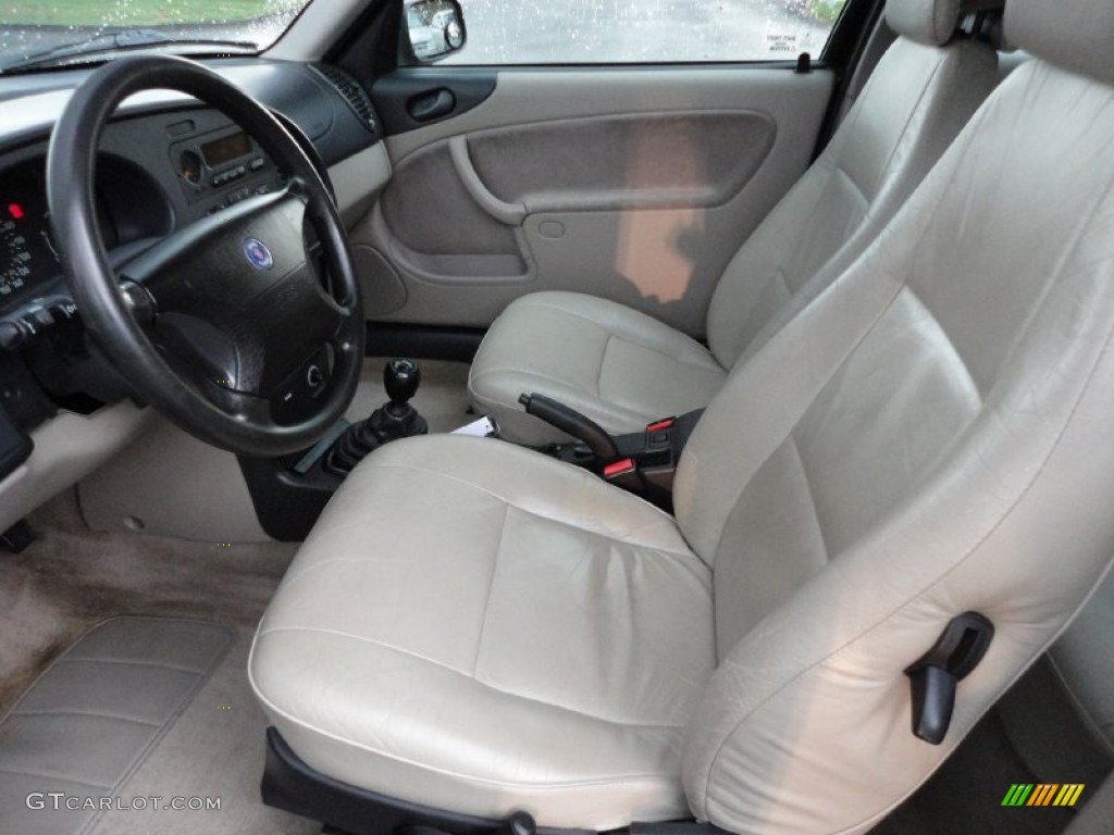 Sand Beige Interior 1998 Saab 900 S Turbo Coupe Photo #55668249