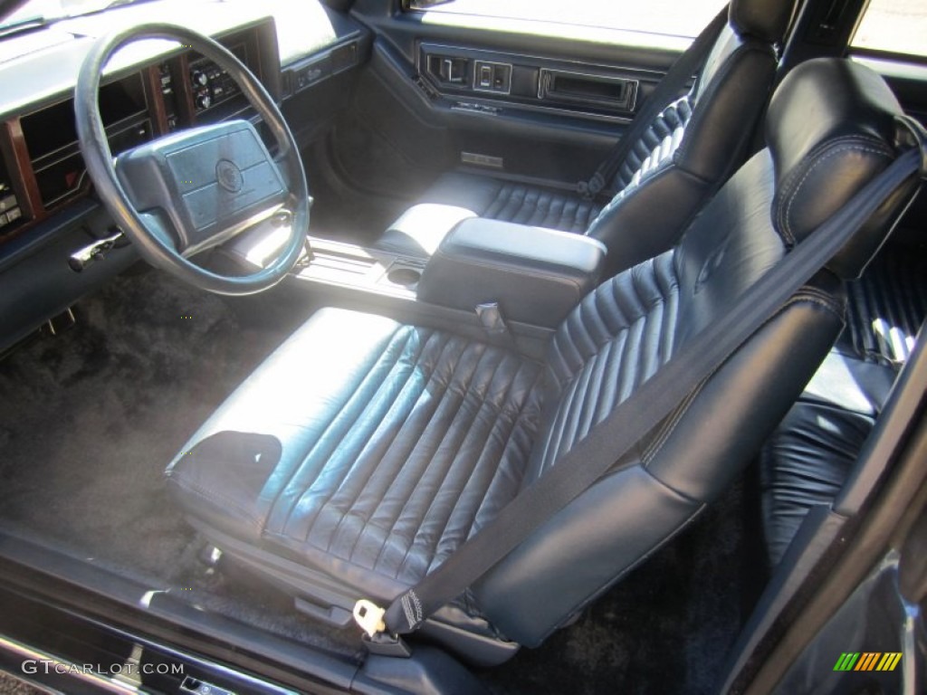1990 Eldorado Biarritz Coupe - Sapphire Blue Metallic / Dark Blue photo #26