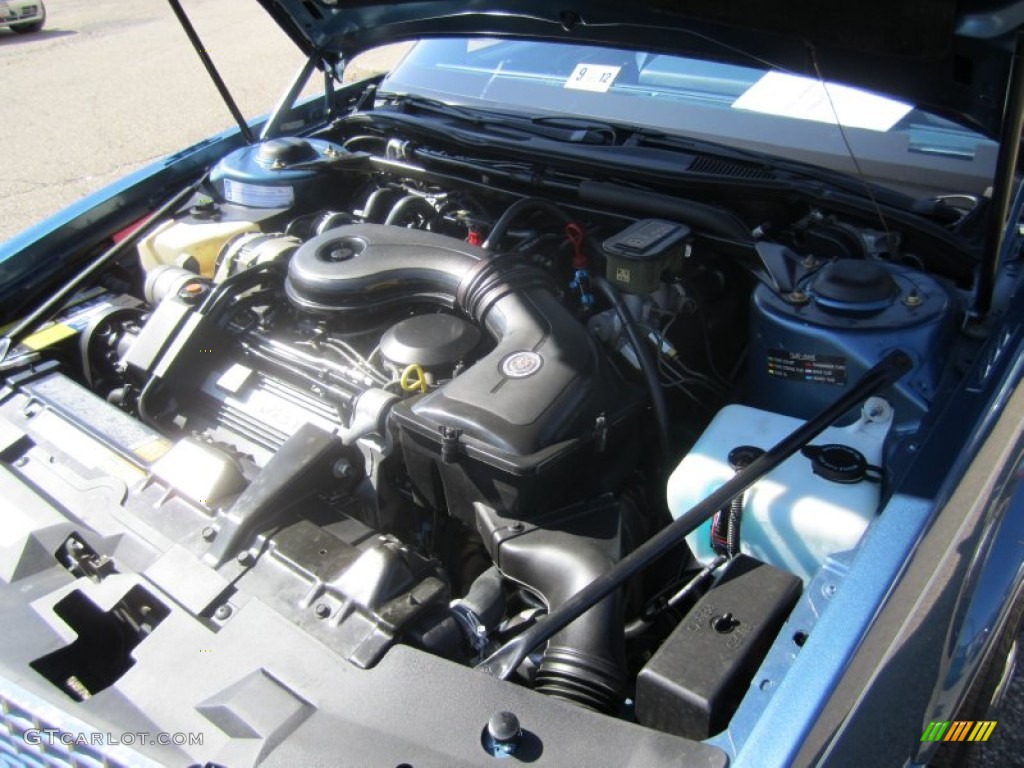 1990 Eldorado Biarritz Coupe - Sapphire Blue Metallic / Dark Blue photo #43