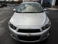 2012 Silver Ice Metallic Chevrolet Sonic LTZ Sedan  photo #2