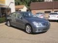 2008 Blue Slate Infiniti M 45x AWD Sedan  photo #2