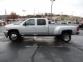 Silver Ice Metallic - Silverado 3500HD LTZ Crew Cab 4x4 Dually Photo No. 4