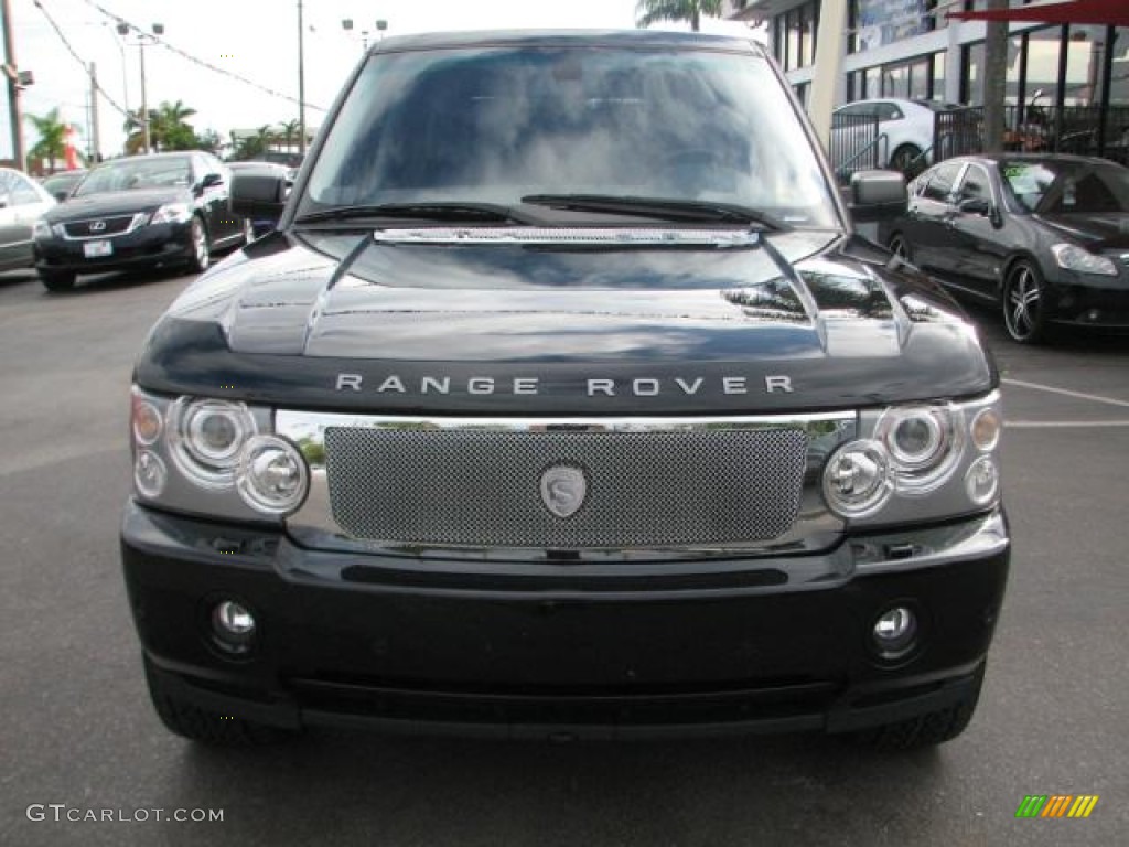 2007 Range Rover HSE - Java Black Pearl / Charcoal photo #3