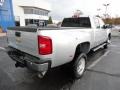 2012 Silver Ice Metallic Chevrolet Silverado 3500HD LTZ Crew Cab 4x4 Dually  photo #7