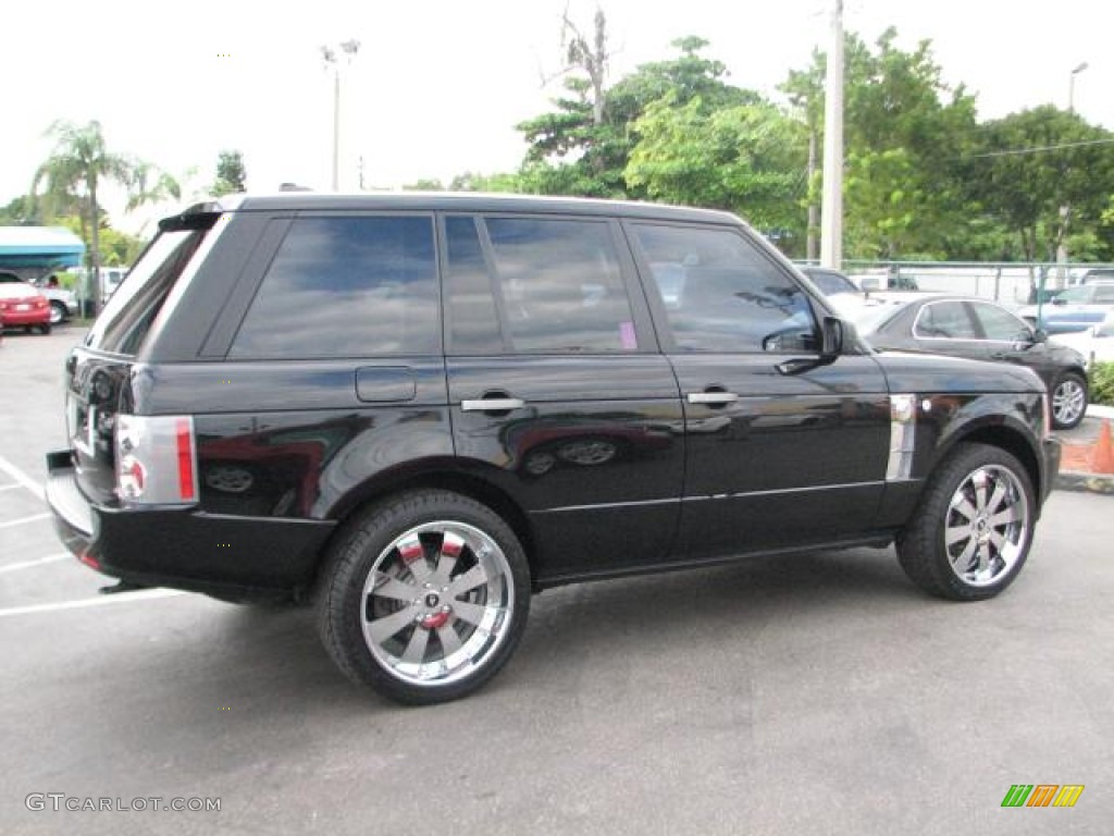 2007 Range Rover HSE - Java Black Pearl / Charcoal photo #10